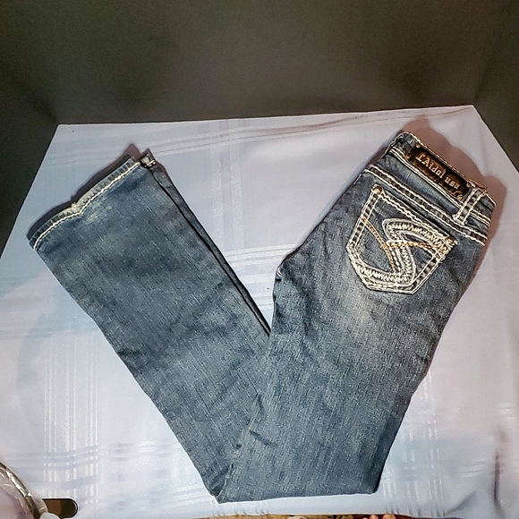 L.A. Idol Women's Western Style Jeans - Size 3 - Picture 3 of 16